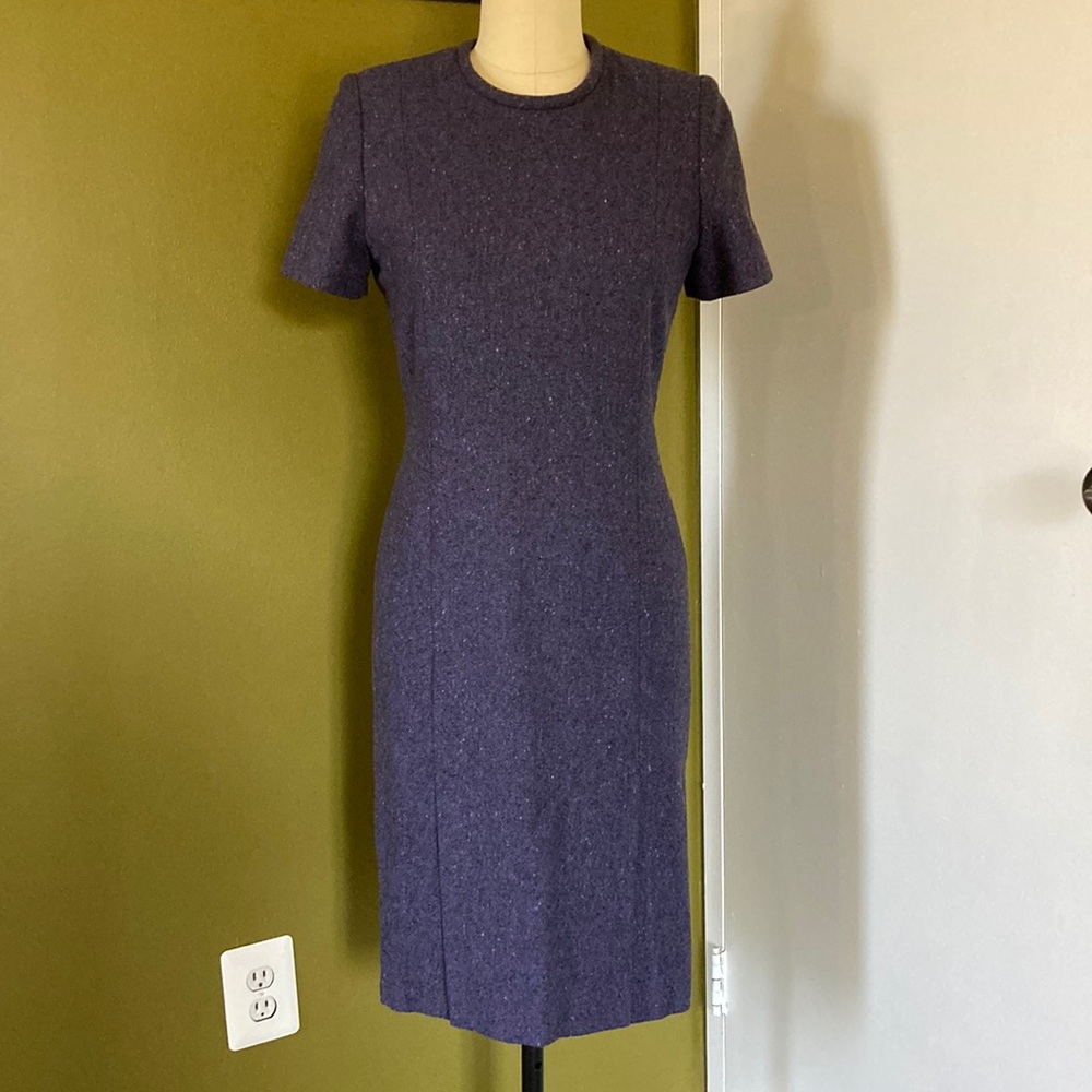 Moessmer Italian Lambswool Tweed Dress (42 Italian)